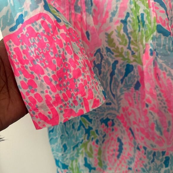 Lilly Pulitzer Lets Cha Cha Captiva Women’s Tunic L - Picture 4 of 9